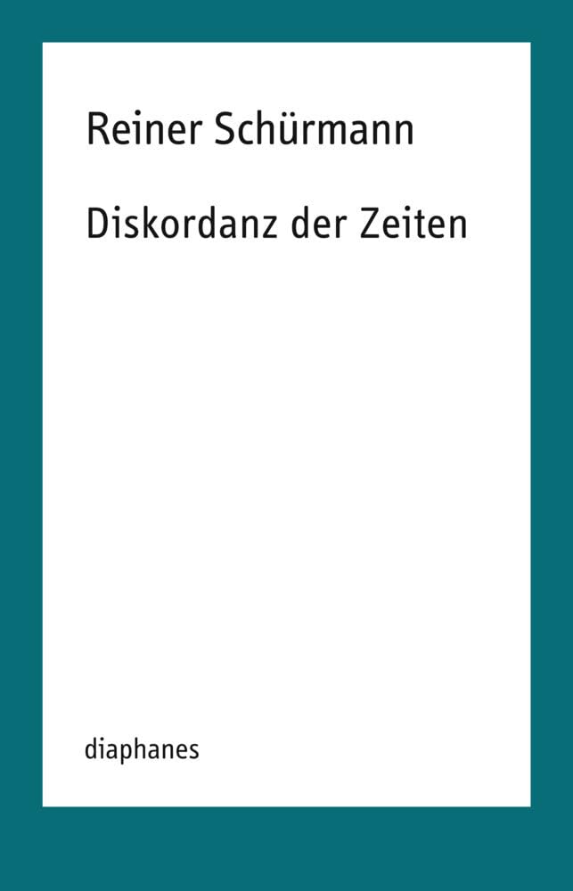 Product Image: Diskordanz der Zeiten