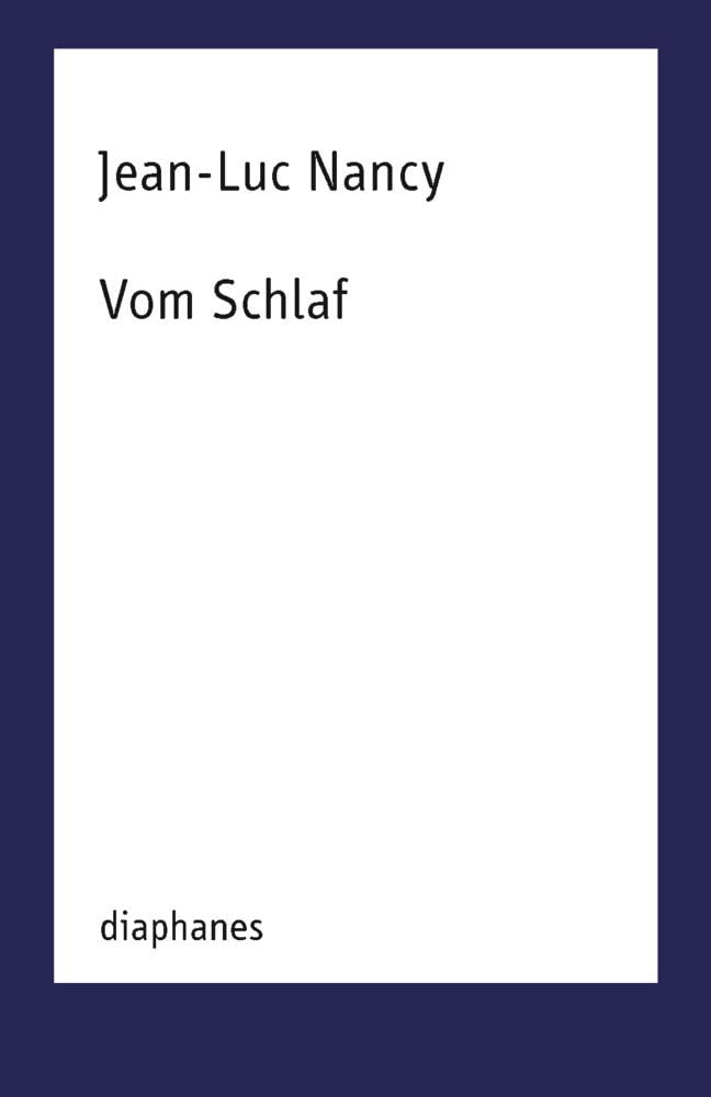 Vom Schlaf Philosophy