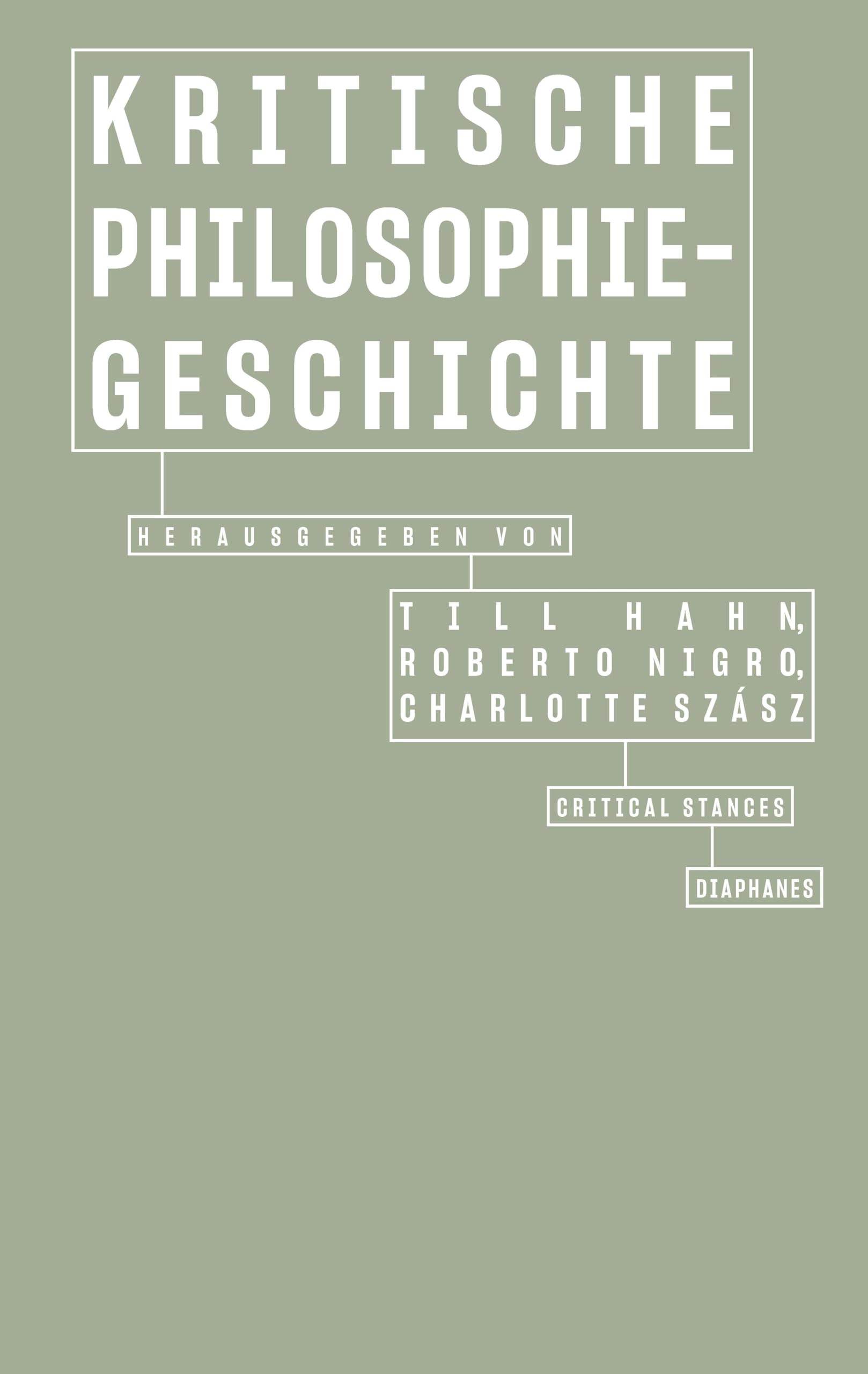 Kritische Philosophiegeschichte Philosophy