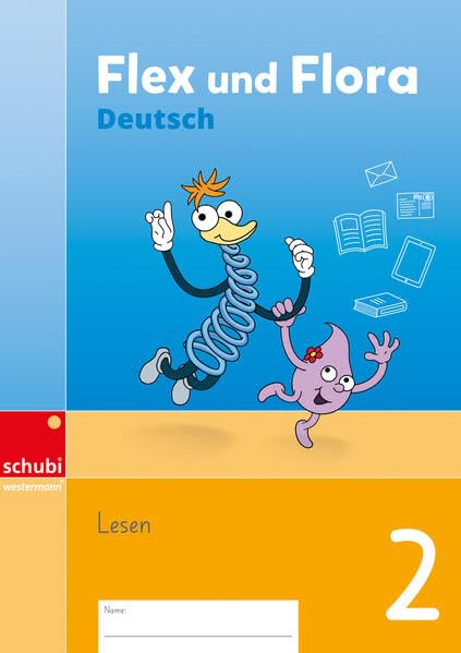 Flex und Flora Deutsch: Heft Lesen 2 – Deutschschweizer Basisschrift (Flex und Flora Deutsch - Ausgabe Schweiz: 2. Schuljahr) Learning & Reference