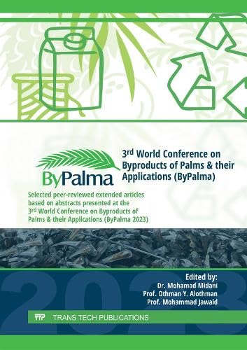 3rd World Conference on Byproducts of Palms & their Applications (ByPalma) Medicine