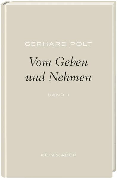 Vom Geben und Nehmen: Gerhard Polt Bibliothek: Band 2 Humour & Satire