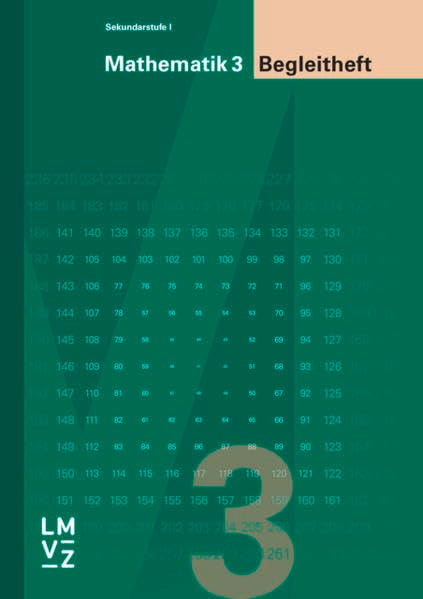 Mathematik 3 Sekundarstufe I / Begleitheft: Das Mathematiklehrwerk für alle Anforderungsstufen (Mathematik 3 Sekundarstufe I: Das Mathematiklehrwerk für alle Anforderungsstufen) Study Guides