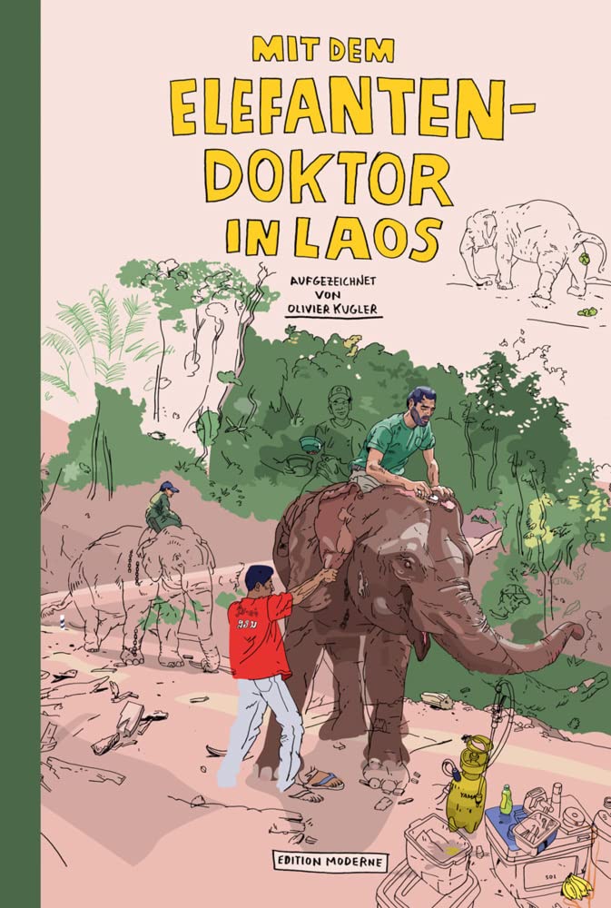Mit dem Elefantendoktor in Laos Manga