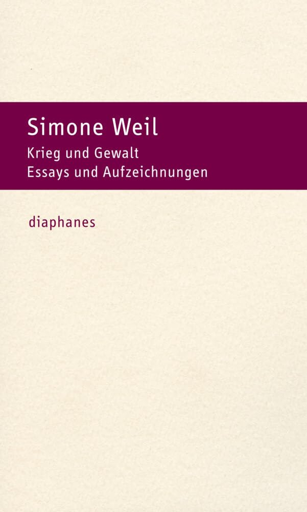 Krieg und Gewalt Philosophy