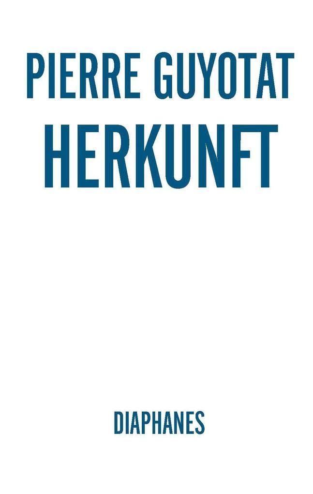 Herkunft Contemporary literature Books