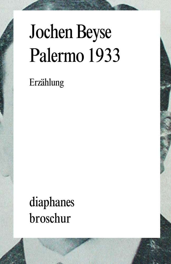 Palermo 1933: Erzählung (diaphanes Broschur) Contemporary literature