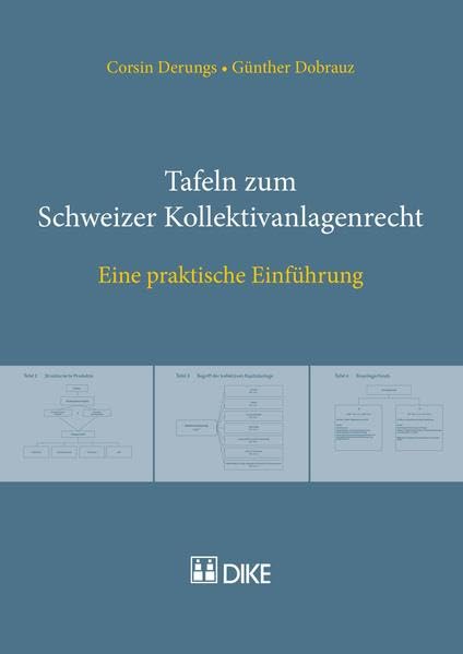 Tafeln zum Schweizer Kollektivanlagenrecht: Eine praktische Einführung - Derungs, Corsin book