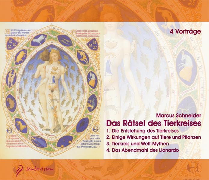 Das Rätsel des Tierkreises, 4 Audio-CDs: 4 Vorträge Health, Nutrition & Fitness