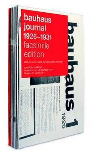 Bauhaus Zeitschrift 1926-1931 Facsimile Edition Books
