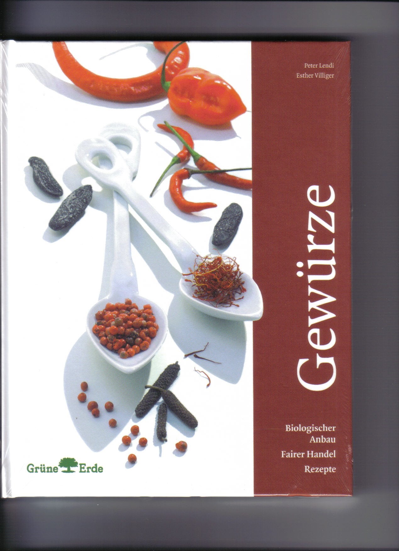 Gewürze. Biologischer Anbau, Freier Handel. Rezepte Books