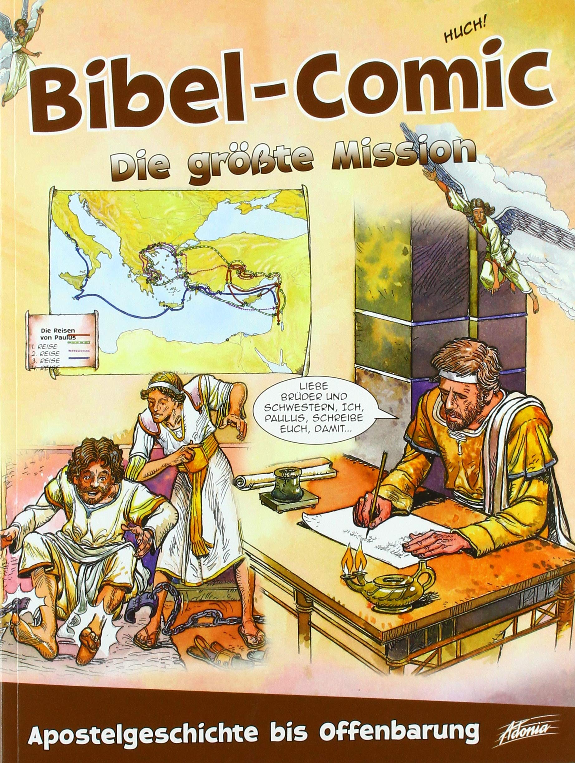 Bibel-Comic – Die grö߭te Mission: Apostelgeschichte bis Offenbarung Manga