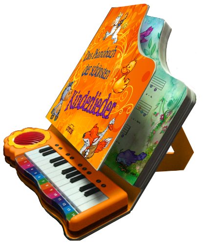 Das Pianobuch der schönsten Kinderlieder, m. Mini-Piano: Mit integriertem Buchständer Children's books