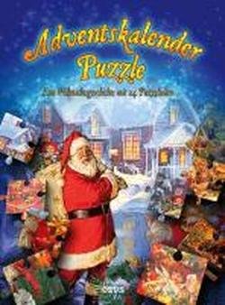 Adventskalender-Puzzle: Ein Buch mit 24 Puzzleteilen Calendars