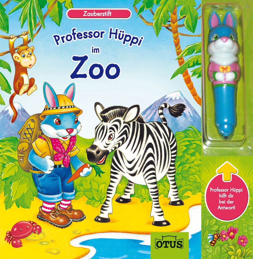 Zauberstift - Professor Hüppi im Zoo: Professor Hüppi hilft dir bei der Antwort Non-fiction