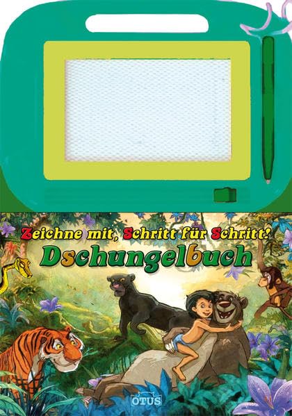 Zaubertafel - Dschungelbuch: Zeichne mit, Schritt für Schritt Non-fiction