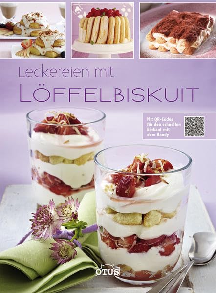 Leckereien mit Löffelbiskuit: Mit QR-Codes für den schnellen Einkauf mit dem Handy Leisure, Home & Garden