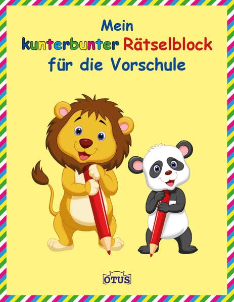 Mein kunterbunter Rätselblock für die Vorschule Tiptoi & Games