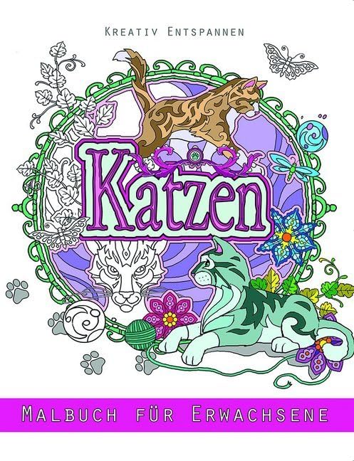 Katzen - Malbuch für Erwachsene Hobbies & Crafts