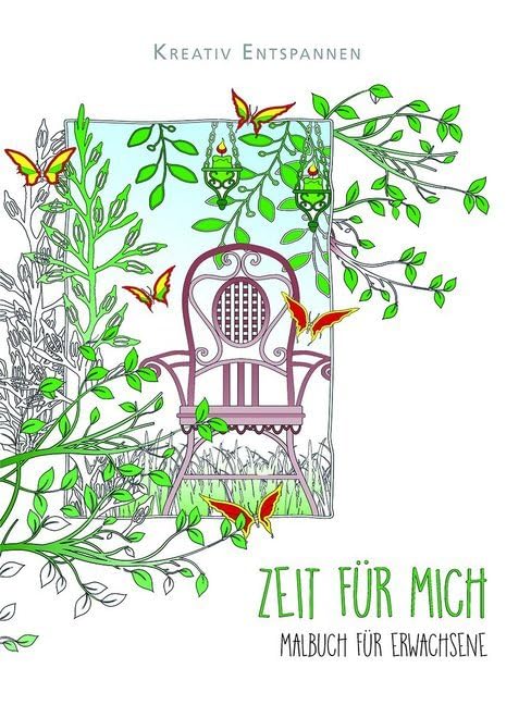 Kreativ entspannen: Zeit für mich: Malbuch für Erwachsene Hobbies & Crafts