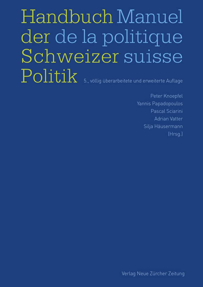 Handbuch der Schweizer Politik. Manuel de la politique suisse: Manuel de la politique suisse book