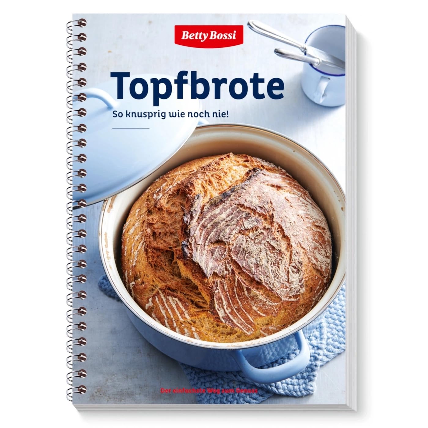 Betty Bossi - Topfbrote, Backbuch - für perfekte Kruste und Krume - Vielfältige Auswahl an Rezepten - Einfache Zubereitung ohne Kneten für knuspriges Brot - Neue Kreationen im Buch enthalten Leisure, Home & Garden