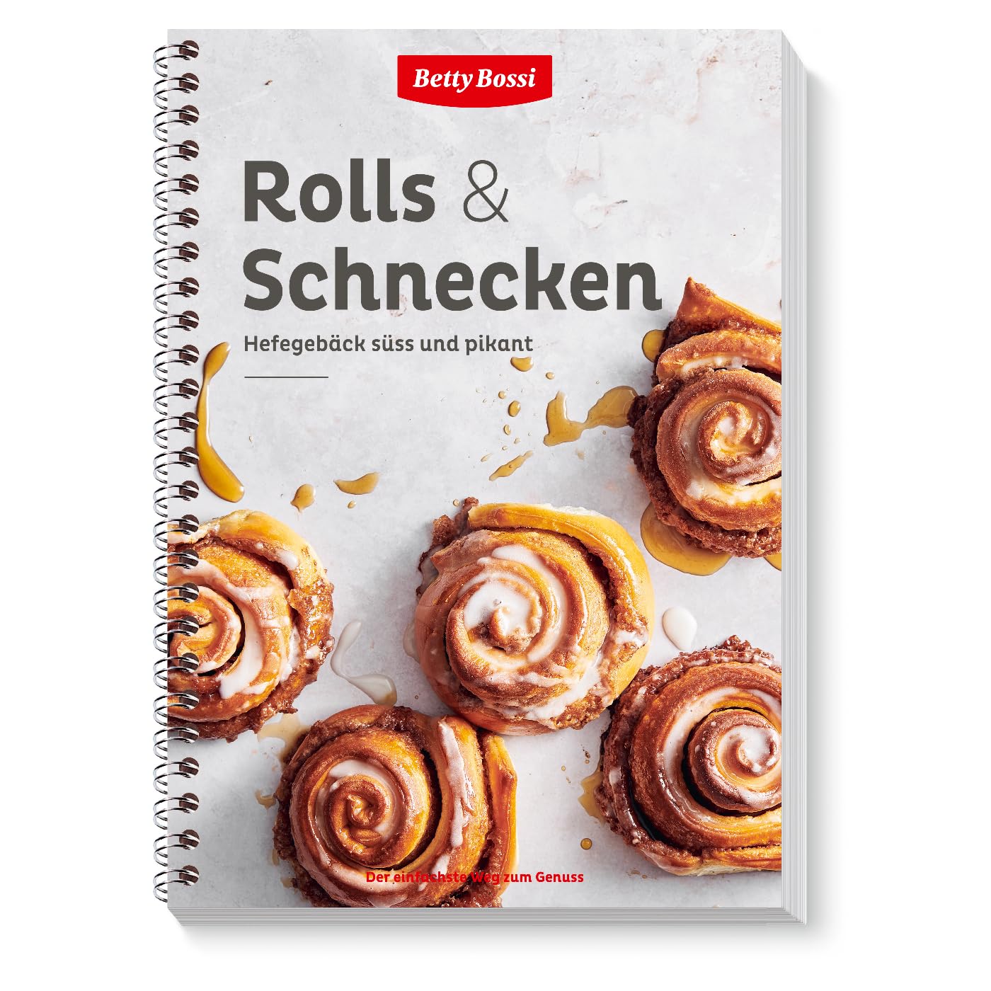 Betty Bossi Rolls & Schnecken Backbuch Gebäck Backen Buch Vielseitiger Hefeteig Schnelle Zubereitung Pikante Schnecken 20 süße und 10 pikante Rezepte auch zur Zwischenmahlzeit Cooking & Enjoying