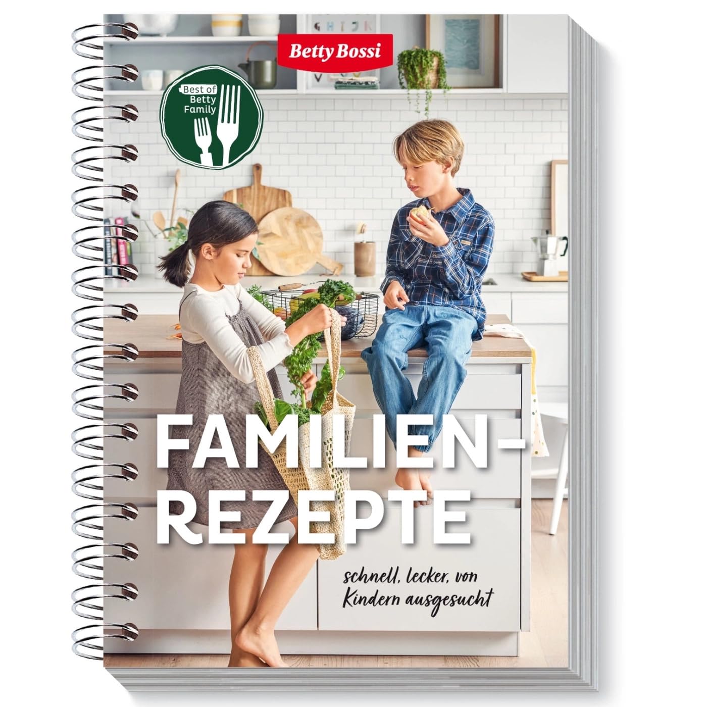 Betty Bossi - Familienrezepte, Kochbuch mit 77 Hitrezepten für den Familienalltag Schnell zubereitet mit vielen Veggie-Tipps Rezepte Rezeptideen für Kochen und Backen Spiralbindung – 1. Januar 2021 Cooking & Enjoying