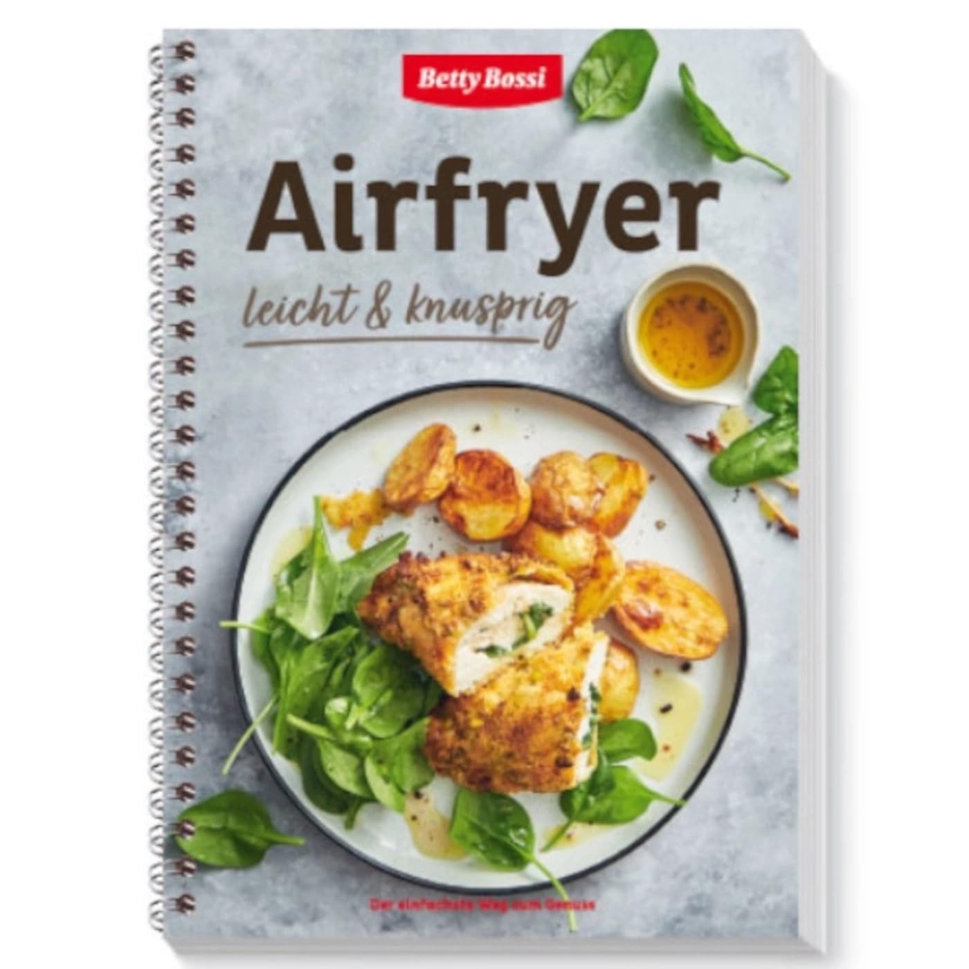 Betty Bossi - Airfryer Kochbuch 35 Rezepte für leichtes Frittieren - Fleisch, Poulet, Fisch, vegetarische Gerichte und Beilagen in der Heißluftfritteuse Cooking & Enjoying