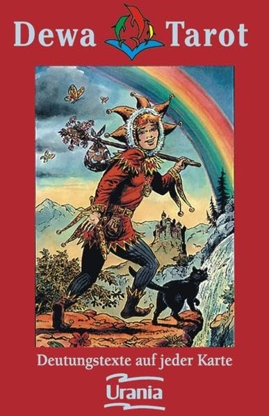 Dewa Tarot: Tarot-Deck mit 78 Karten. Deutungstexte direkt auf jeder Karte Self-help
