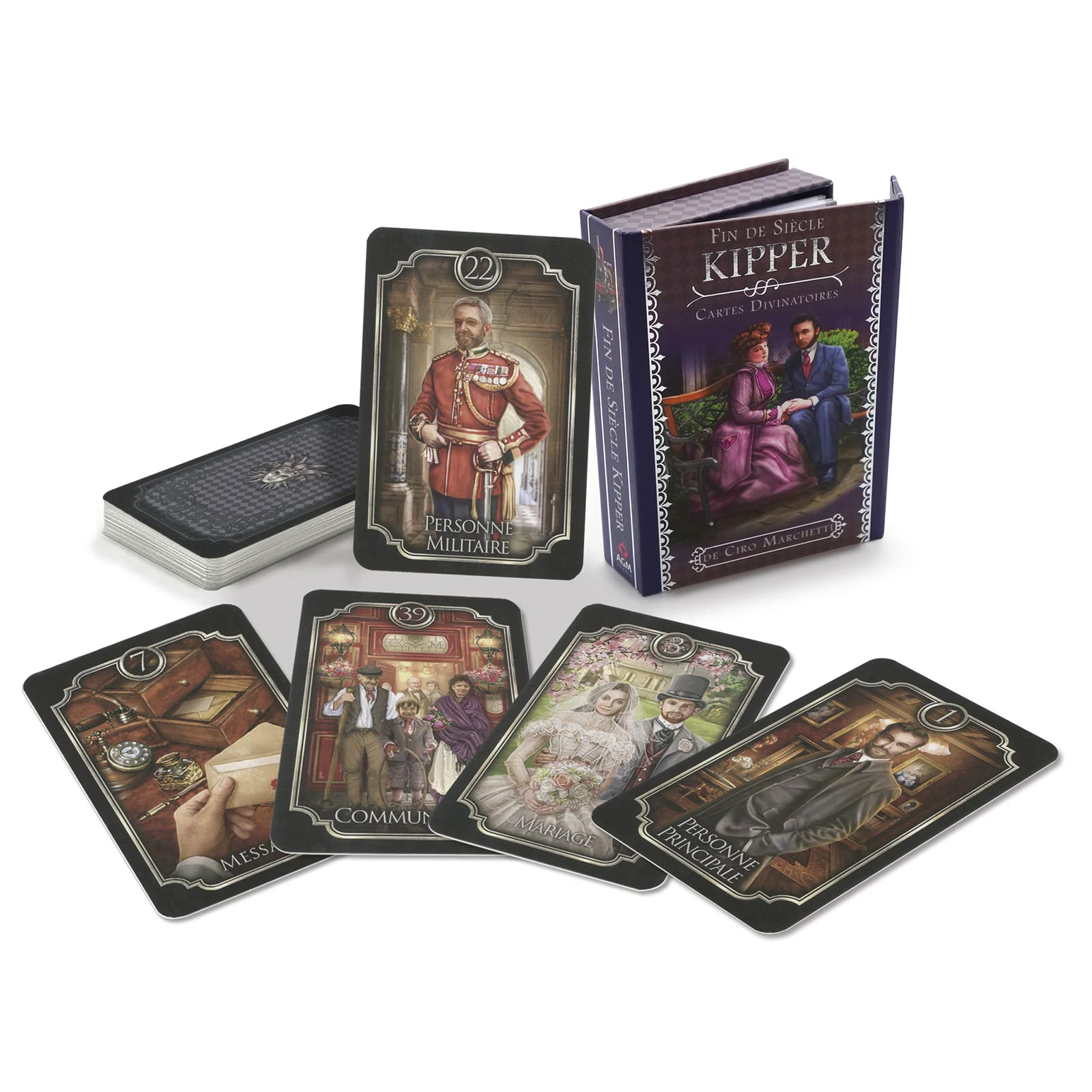 Fin de SiècleFin de Siècle Kipper - Cartes Divinatoires et guide d'utilisateur (FR) Religion & Esotericism