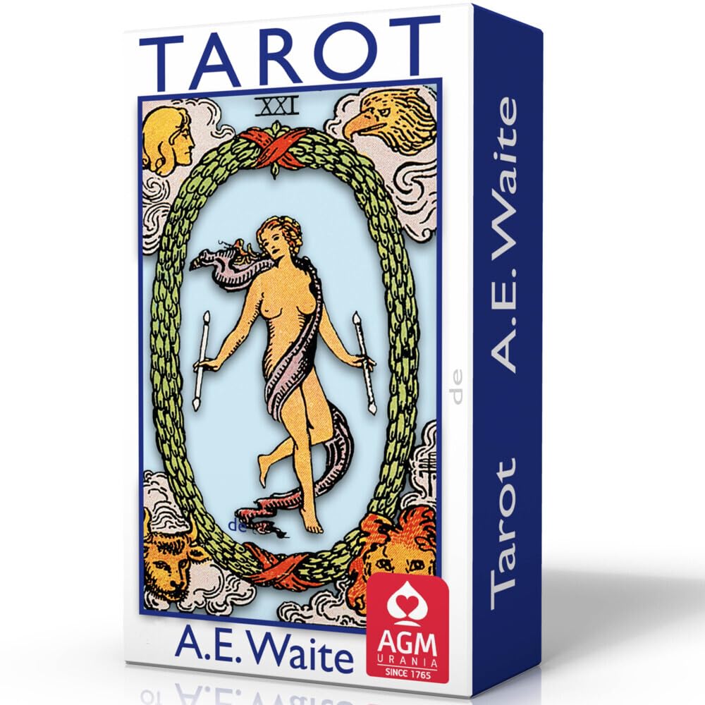 Tarot de A.E. Waite Standard Blue Edition Spanish Religion & Esotericism