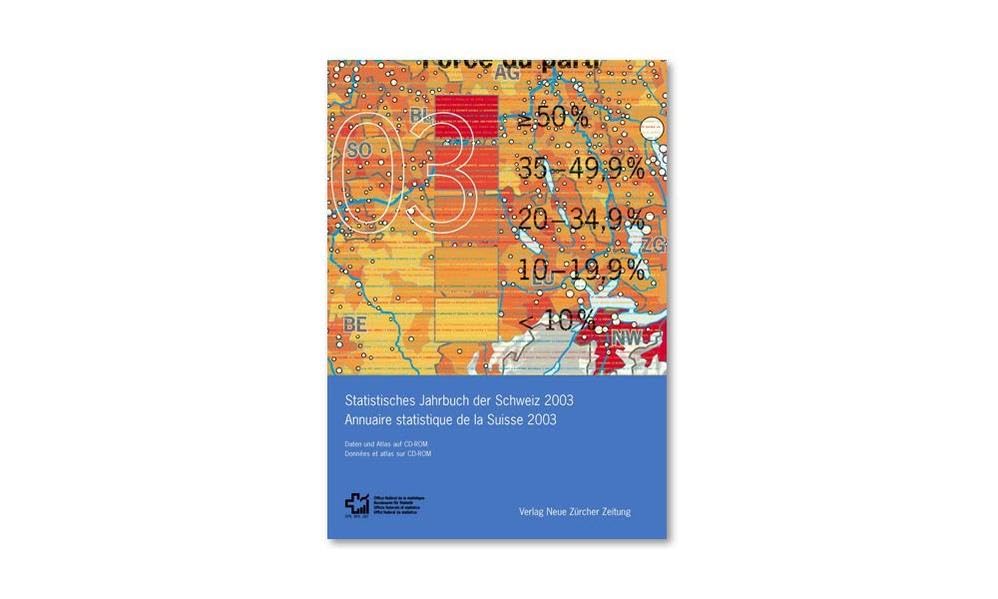 Statistisches Jahrbuch der Schweiz 2003, m. CD-ROM - Annuaire statistique de la Suisse 2003, m. CD-ROM book