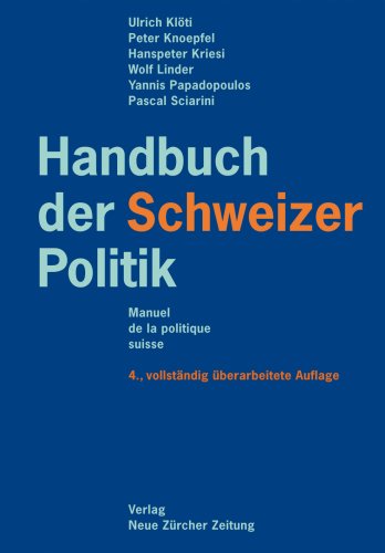 Handbuch der Schweizer Politik: Manuel de la politique suisse Law