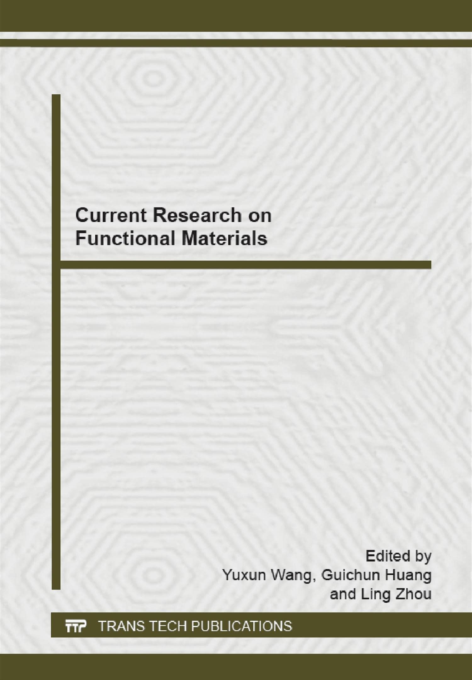 Current Research on Functional Materials: Special Topic Volume With Invited Peer Reviewed Papers Only (Advanced Materials Research, Band 1053) Business & Technology