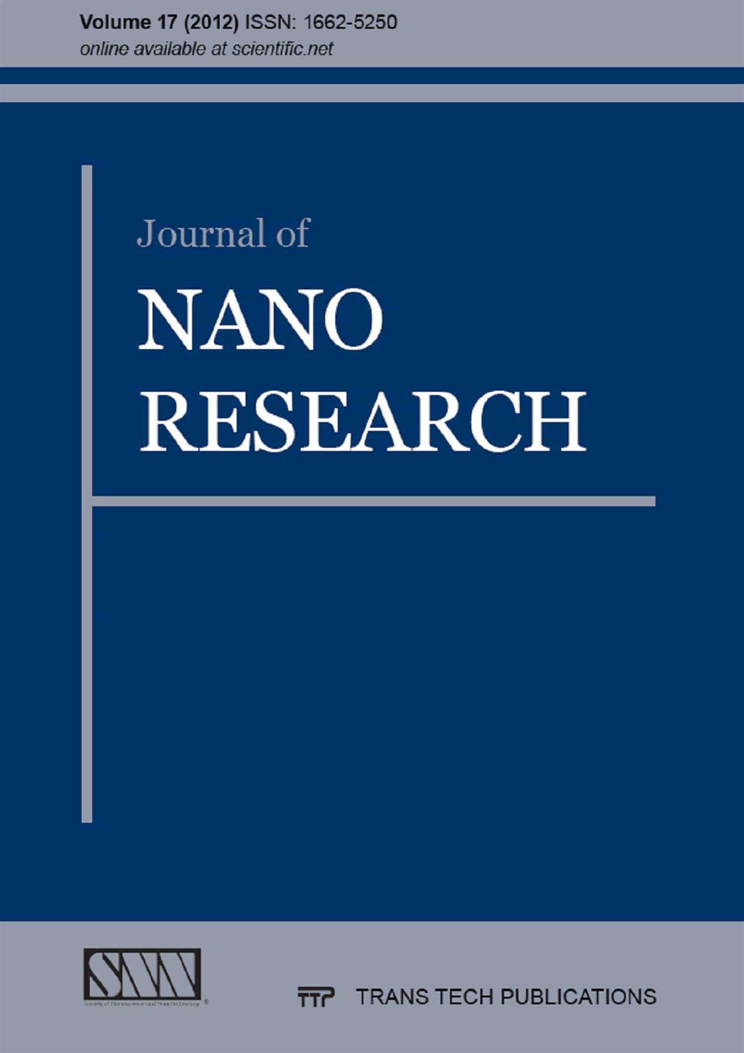 Journal of Nano Research Vol. 17 (Journal of Nano Research, Volume 17) Business & Technology