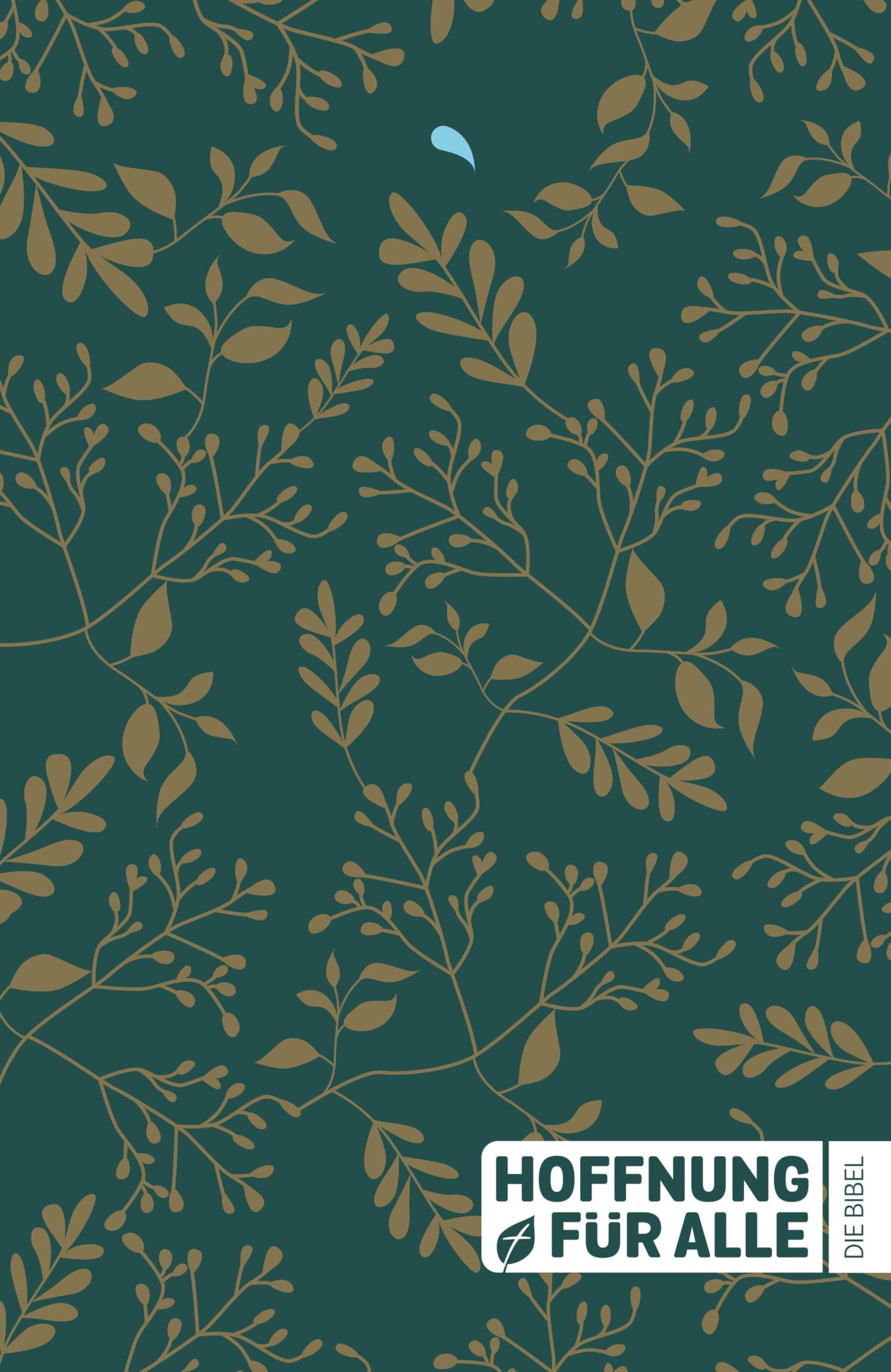 Hoffnung für alle. Die Bibel. - "Golden Leaves / Green Edition" Religion & Esotericism
