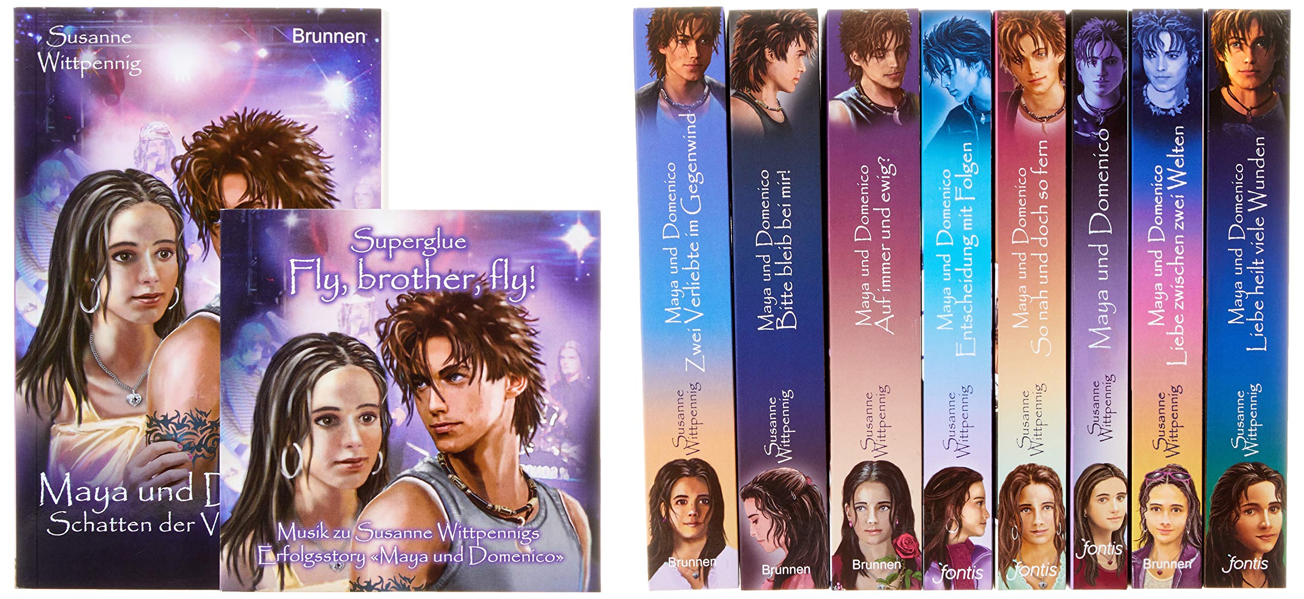Aktionspaket "Maya und Domenico 1–9" Fantasy & Sci-Fi