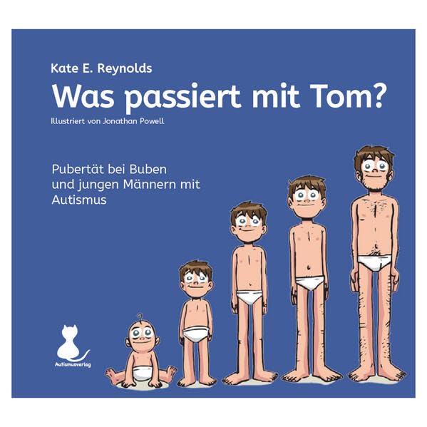 Was passiert mit Tom?: Ein Buch zum Thema Pubertät bei Buben und jungen Männern mit Autismus (mit Schrift) book