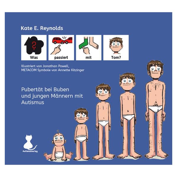 Was passiert mit Tom?: Ein Buch zum Thema Pubertät bei Buben und jungen Männern mit Autismus (mit METACOM Symbolen) book