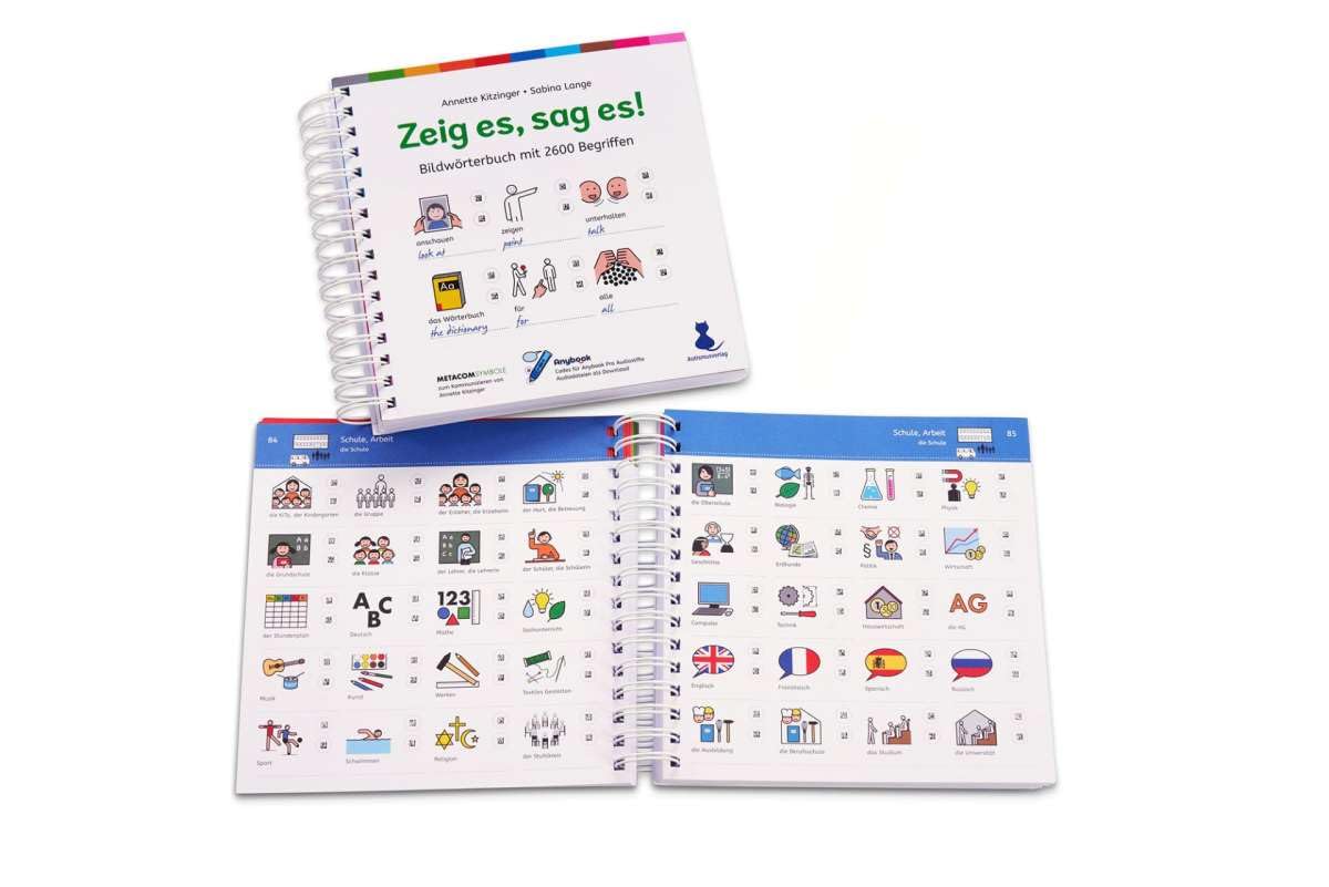Zeig es, sag es!: Bildwörterbuch mit 2600 Begriffen mit Anybook Codes für Anybook PRO Audiostifte Books