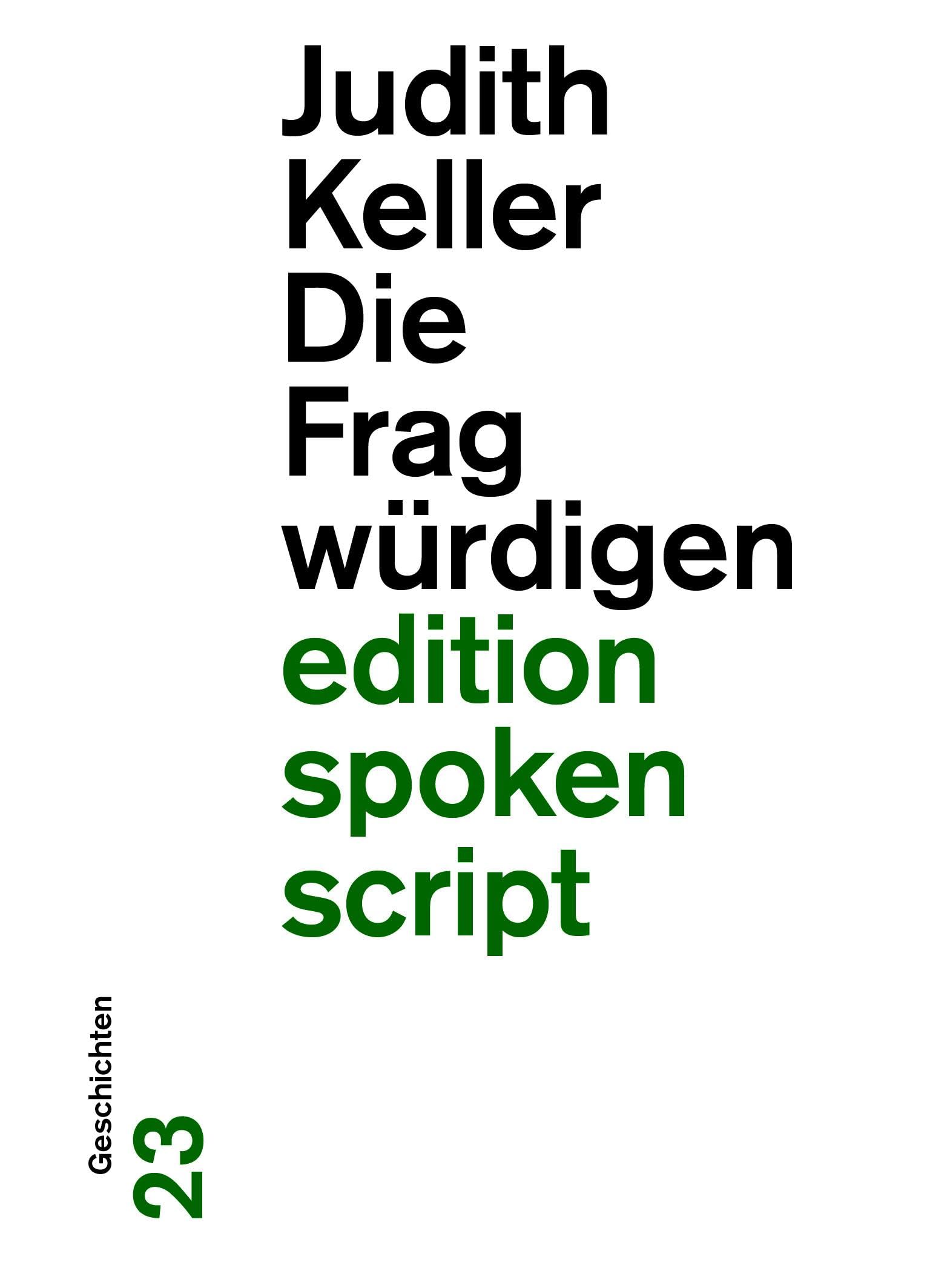 Die Fragwürdigen Contemporary literature Books