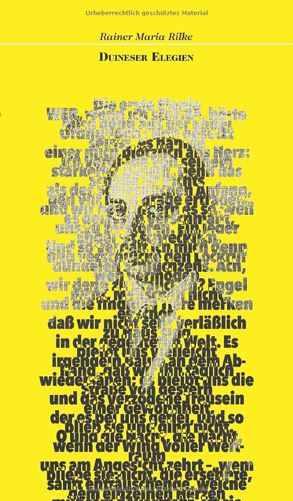 Duineser Elegien: Leipzig 1923 (Bibliothek der Erstausgaben) Poetry