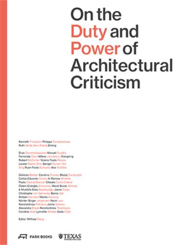 On the Duty and Power of Architetural Criticism Business, Finance & Career
