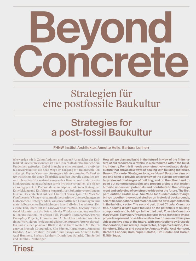 Beyond Concrete.: Strategien für eine postfossile Baukultur / Strategies for a post-fossile Baukultur Business & Technology