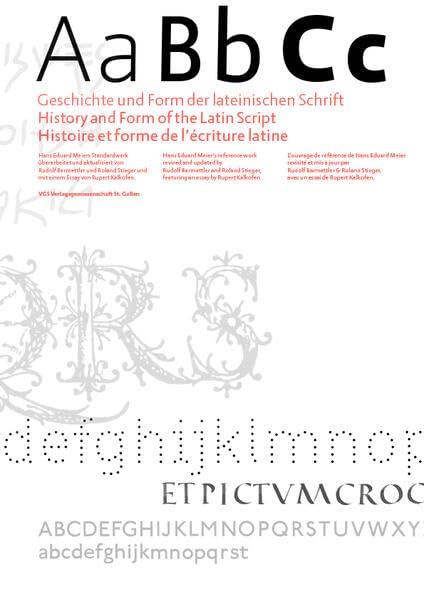 ABC - Geschichte und Form der lateinischen Schrift Architecture