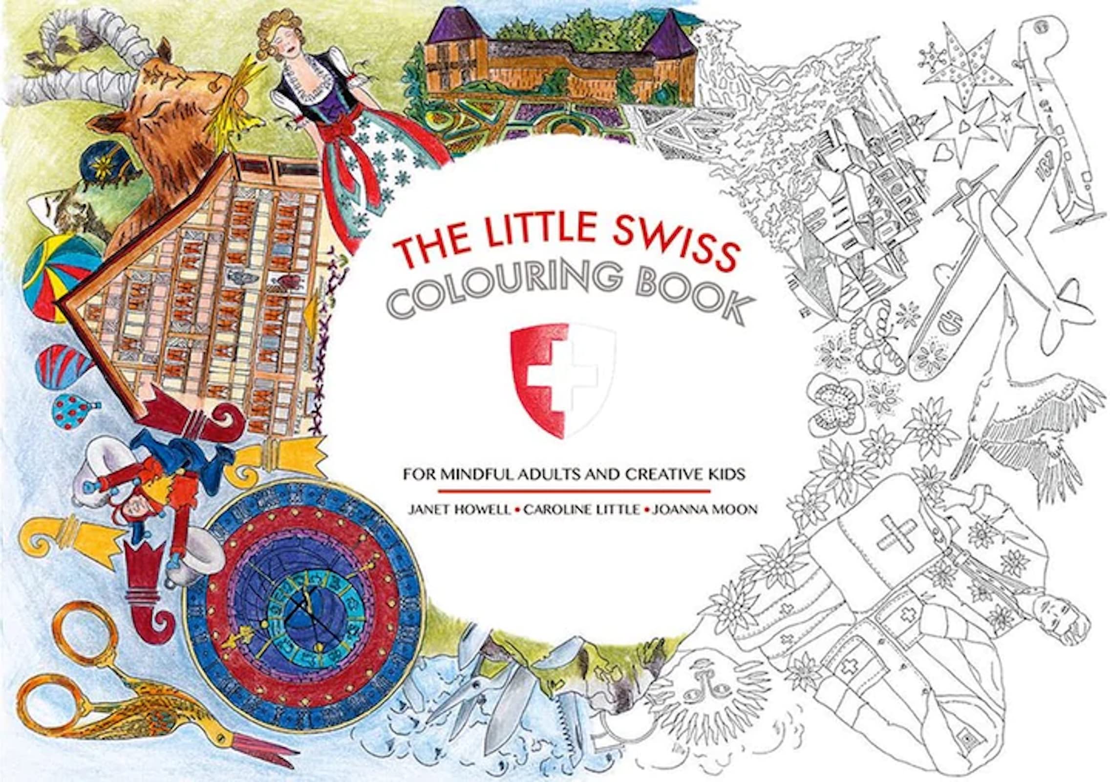 The Little Swiss Colouring Book book