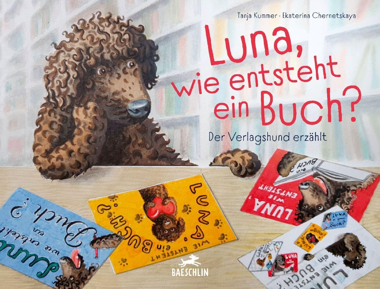 Luna, wie entsteht ein Buch?: Der Verlagshund erzählt Tiptoi & Games