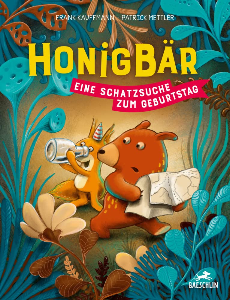 Honigbär - Eine Schatzsuche zum Geburtstag: Bilderbuch Children's books