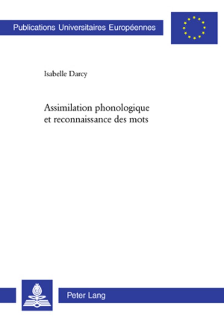 Assimilation phonologique et reconnaissance des mots book